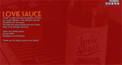 Desktop Screenshot of loviesauce.com